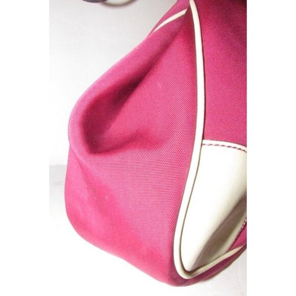 Gucci Bag "Boulevard" Pink Satchel Bubblegum Canvas Leather Tote w Logo - Picture 9 of 11